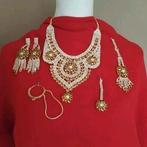 Indiase Bruids Sieraden Set, Sieraden, Tassen en Uiterlijk, Kettingen, Overige materialen, Verzenden, Nieuw, Goud