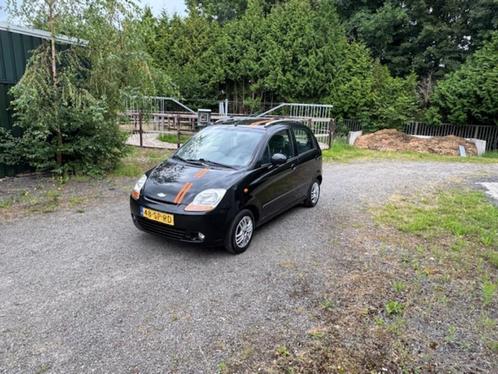 Chevrolet Matiz 1.0 2006 Zwart, Auto's, Chevrolet, Bedrijf, Matiz, ABS, Airbags, Airconditioning, Centrale vergrendeling, Elektrische buitenspiegels