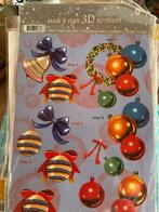 3d kaarten maken kerstballen, Hobby en Vrije tijd, Kaarten | Zelf maken, Ophalen of Verzenden