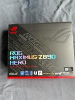 Asus Rog Maximus Z890 Hero gaming motherboard, Computers en Software, Moederborden, Lga 1851, Ophalen of Verzenden, Zo goed als nieuw