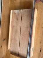 Teak kuiptafel / tafelblad 60 x 70 cm, Watersport en Boten, Ophalen of Verzenden, Gebruikt, Overige typen