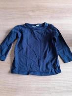 Donkerblauw effen dirkje shirt maat 80 h3, Kinderen en Baby's, Babykleding | Maat 80, Nieuw, Shirtje of Longsleeve, Ophalen of Verzenden