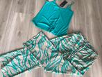Nieuwe travelstof set Xl studio anneloes broek l ladress top, Kleding | Dames, Broeken en Pantalons, Studio Anneloes, Ophalen of Verzenden