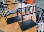 Metalen wandrekjes 2 x, Ophalen of Verzenden, Gebruikt