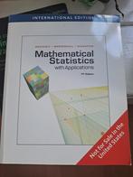 Boek: Mathematical Statistics with Applications, Ophalen of Verzenden, Zo goed als nieuw, Wackerly & mendenhall, Overige wetenschappen