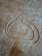 Gouden koord ketting, 18 karaat - nieuw, Ophalen of Verzenden, Nieuw, Goud, Goud