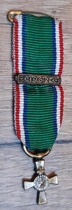 Miniatuur Nieuw-Guinea Herinneringskruis met Gesp 1962., Verzenden, Landmacht, Nederland, Embleem of Badge