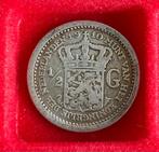 VERSCHILLENDE JAREN 50 cent Wilhelmina 'Hermelijnen Mantel', Ophalen, ½ gulden, Zilver, Koningin Wilhelmina