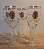 Corsendonk Bierglazen - Set van 4, Zalig genieten, Glas of Glazen, Gebruikt, Ophalen of Verzenden, Glas