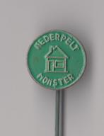 Nederpelt Wegenbouw Monster speldje, Verzamelen, Speldjes, Pins en Buttons, Gebruikt, Niet vindbaar, Niet vindbaar, Speldje of Pin