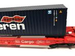 Roco 66703 containerdraagwagen DB Cargo "Van Dieren" H0, Hobby en Vrije tijd, Modeltreinen | H0, Gelijkstroom, Ophalen of Verzenden