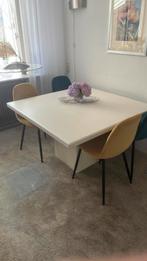 Eet tafel. 120 X 120 X 80, Huis en Inrichting, Tafels | Eettafels, Ophalen, Overige materialen, Gebruikt, Vierkant