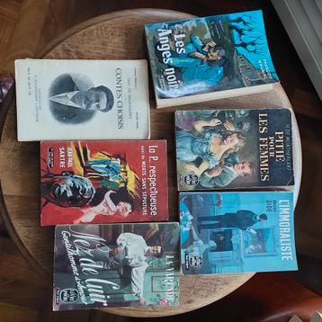 Franse Klassiekers - 6 Boeken beschikbaar voor biedingen