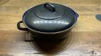BK emaille braadpan diameter 29 cm, Ophalen, Gebruikt, Gietijzer, Koekenpan of Braadpan