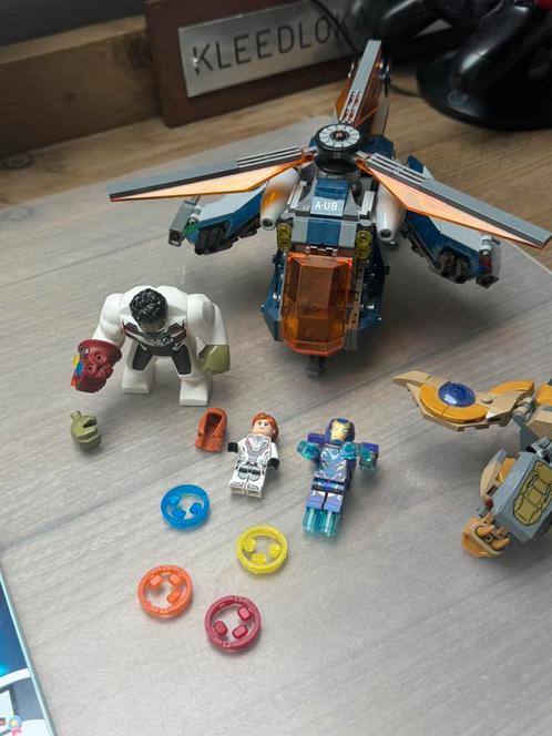Lego Marvel Avengers 76144 Hulk Helicopter redding, Kinderen en Baby's, Speelgoed | Duplo en Lego, Zo goed als nieuw, Lego, Complete set