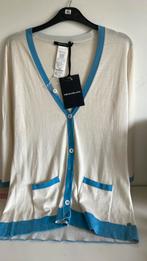 Penny Black vest nieuw met kaartje crème/lichtblauw  38-40, Kleding | Dames, Truien en Vesten, Maat 38/40 (M), Blauw, Max Mara
