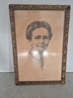 Prent willy sluiter haagse post 1923 wilhelmina, Gebruikt, Kaart, Foto of Prent, Onbekend, Ophalen of Verzenden