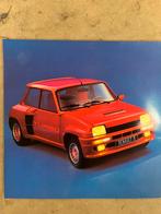 Renault 5 turbo brochure (Duits), Ophalen of Verzenden