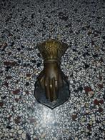 Bronzen Vintage Postklem Hand, Antiek en Kunst, Antiek | Koper en Brons, Ophalen of Verzenden, Brons