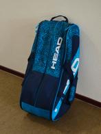 Head tennistas blauw, Sport en Fitness, Tennis, L2, Ophalen of Verzenden, Zo goed als nieuw, Tas
