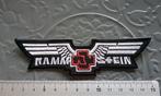 Rammstein shaped patch 41  --3.5 x 12.5 cm, Verzamelen, Muziek, Artiesten en Beroemdheden, Verzenden, Nieuw, Kleding