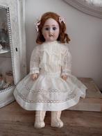 Antieke Franse pop Petite Francaise J .V. anker 60 cm., Verzamelen, Poppen, Ophalen of Verzenden, Gebruikt, Pop