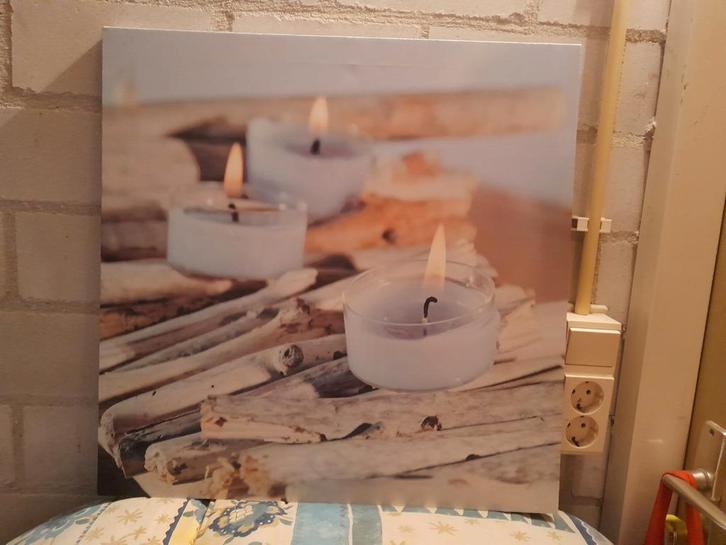 Canvas schilderij ., Huis en Inrichting, Woonaccessoires | Schilderijen, Tekeningen en Foto's, Schilderij, 50 tot 75 cm, Ophalen