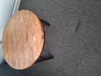 Bijzettafel mango, Minder dan 50 cm, Gebruikt, Rond, Ophalen of Verzenden