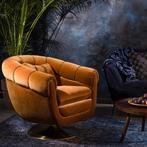 Dutchbone Member Fauteuil 2x, Huis en Inrichting, Ophalen, Zo goed als nieuw, 75 tot 100 cm, 50 tot 75 cm