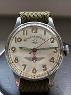 Shturmanskie, het Yuri Gagarin horloge, Ophalen of Verzenden, Zo goed als nieuw, Leer, Overige merken