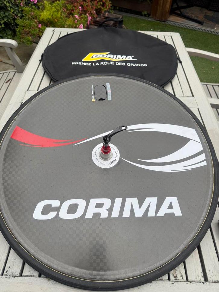 Corima Disc achterwiel voor Triathlon of Tijrit, Fietsen en Brommers, Fietsen | Racefietsen, Zo goed als nieuw, Overige merken