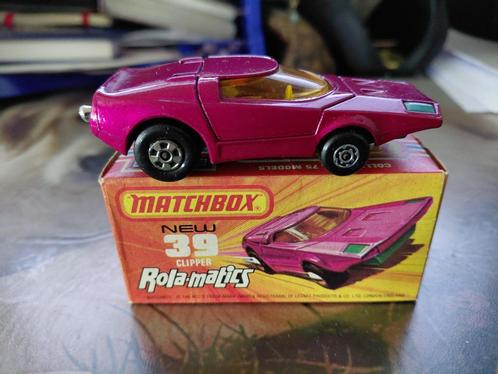 Matchbox 39d Clipper Type "J" box, Hobby en Vrije tijd, Modelauto's | Overige schalen, Zo goed als nieuw, Auto, Ophalen of Verzenden