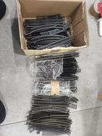 Doos vol H0 rails,  meer dan 100 stuks, Hobby en Vrije tijd, Modeltreinen | H0, Overige merken, Gebruikt, Gelijkstroom, Rails