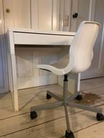Ikea bureau + bureaustoel, Huis en Inrichting, Bureaus, Zo goed als nieuw, Ophalen, Bureau