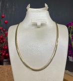 Prachtige 14 karaats gouden ketting | SNAKE DESIGN, Sieraden, Tassen en Uiterlijk, Kettingen, Ophalen of Verzenden, Nieuw, Goud