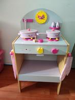 Houten keukentje, Kinderen en Baby's, Speelgoed | Houten speelgoed, Ophalen, Gebruikt, Meubelstuk of Keukentje