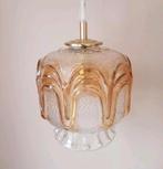 Vintage bubble bol lamp | Jaren 60 amberkleur lamp |, Ophalen of Verzenden, Zo goed als nieuw, Minder dan 50 cm