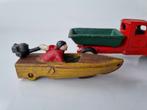Gietijzeren boot en vrachtauto antiek speelgoed, Antiek en Kunst, Antiek | Speelgoed, Ophalen of Verzenden