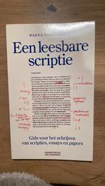 Een leesbare scriptie, Ophalen of Verzenden, Alpha, Zo goed als nieuw, HBO