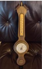 Weerstation Barometer thermometer 53,5 cm. hoog, Ophalen of Verzenden, Gebruikt, Binnenthermometer