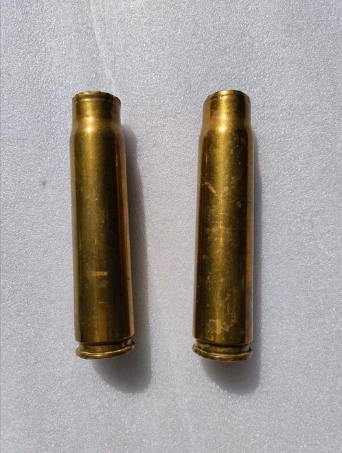 Lotje 2 Engelse 20mm Hispano hulzen RH 1943 1944, Verzamelen, Militaria | Tweede Wereldoorlog, Luchtmacht, Hulzen of Bodemvondsten