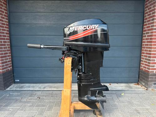 Mercury 25pk 2takt kortstaart, Watersport en Boten, Buiten- en Binnenboordmotoren, Zo goed als nieuw, Benzine, Buitenboordmotor