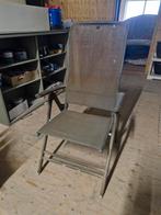 Tuinset 4 stoelen met tafel met glasplaat, Tuin en Terras, Ophalen, Gebruikt, Kunststof