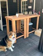 Steigerhouten / douglas sta tafel hoge eettafel hangtafel, Ophalen of Verzenden