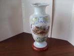 Vaas opaline glas / brocante vaas / antieke vaas / vintage, Verzenden