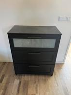 Brimnes ladekast ikea, Ophalen, 50 tot 100 cm, Zo goed als nieuw, 3 of 4 laden