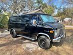 1975  chevrolet cargo van G10 G20 G30, Auto's, Achterwielaandrijving, 8 cilinders, Overige carrosserieën, Zwart