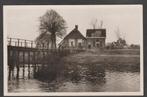 ommen  gezicht op de laarbrug en huizen, Verzamelen, Ansichtkaarten | Nederland, Verzenden, 1940 tot 1960, Ongelopen, Overijssel