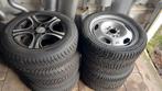Winterbanden op velg 5x110 16inch, Auto-onderdelen, Banden en Velgen, Ophalen, Gebruikt, 16 inch, Banden en Velgen
