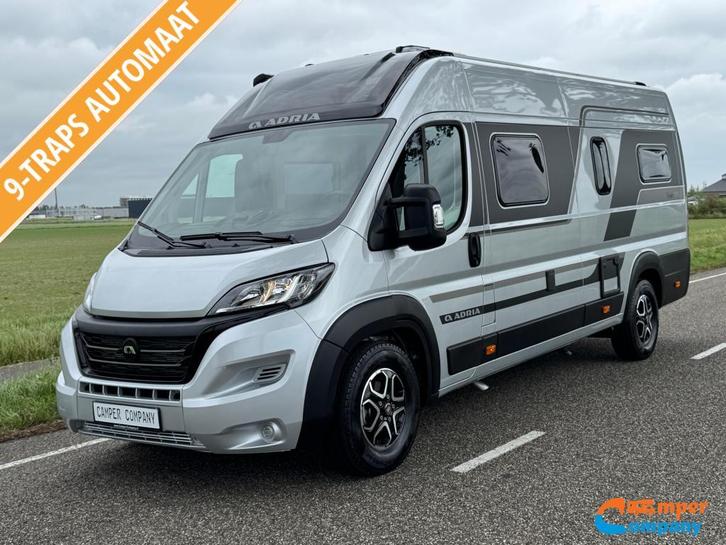 Adria Twin Supreme 640 SGX Elek. lengte bedden / Automaat, Caravans en Kamperen, Campers, Bedrijf, tot en met 3, Buscamper of Camperbus